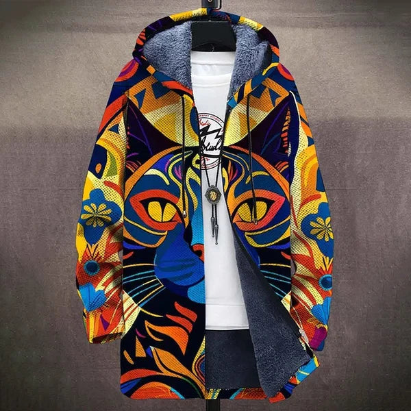 Tarni - Luxurious cardigan with artistic inspiration