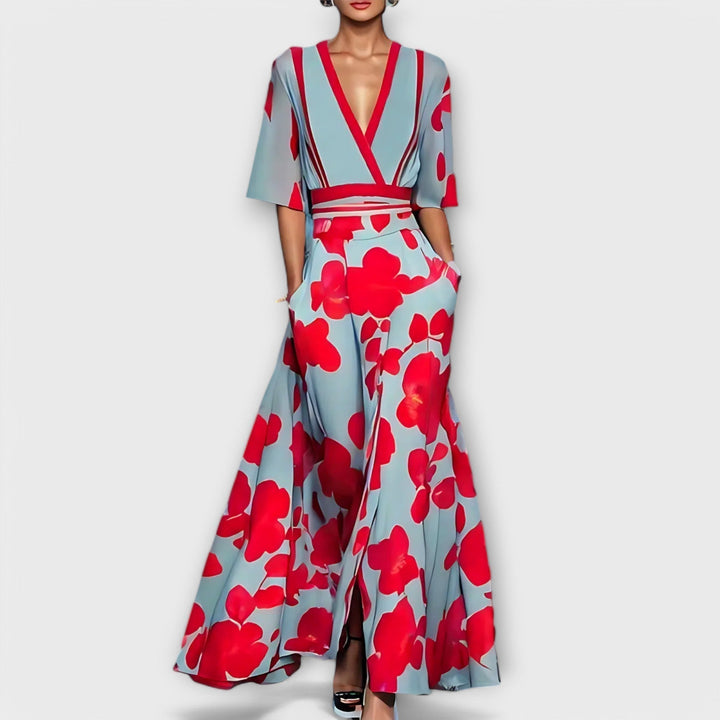 Elegant Floral Dress