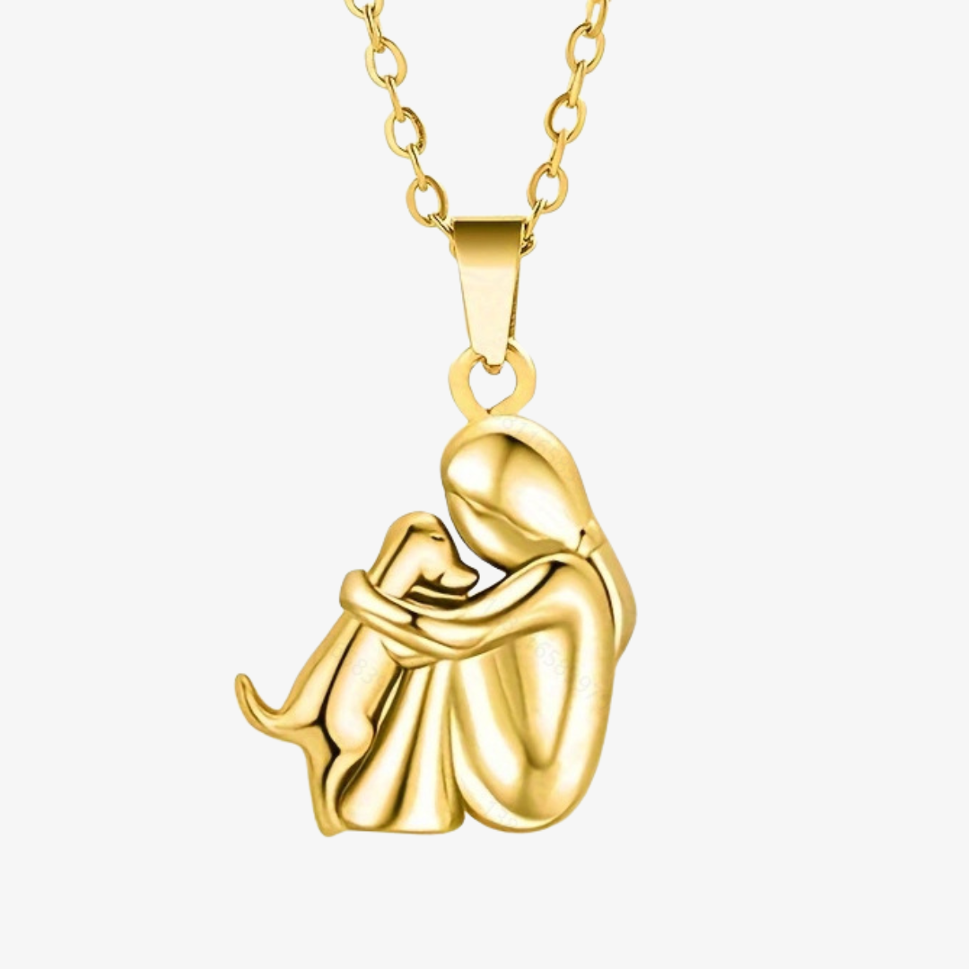 Elin - Necklace with dog-shaped pendant