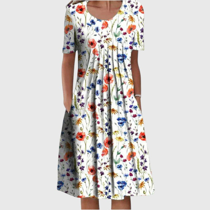 Doreen - Elegant Tummy Covering Dress