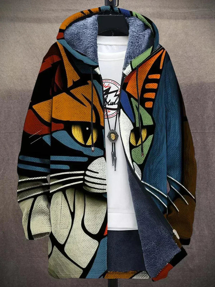 Bronte - Luxurious cardigan with artistic inspiration