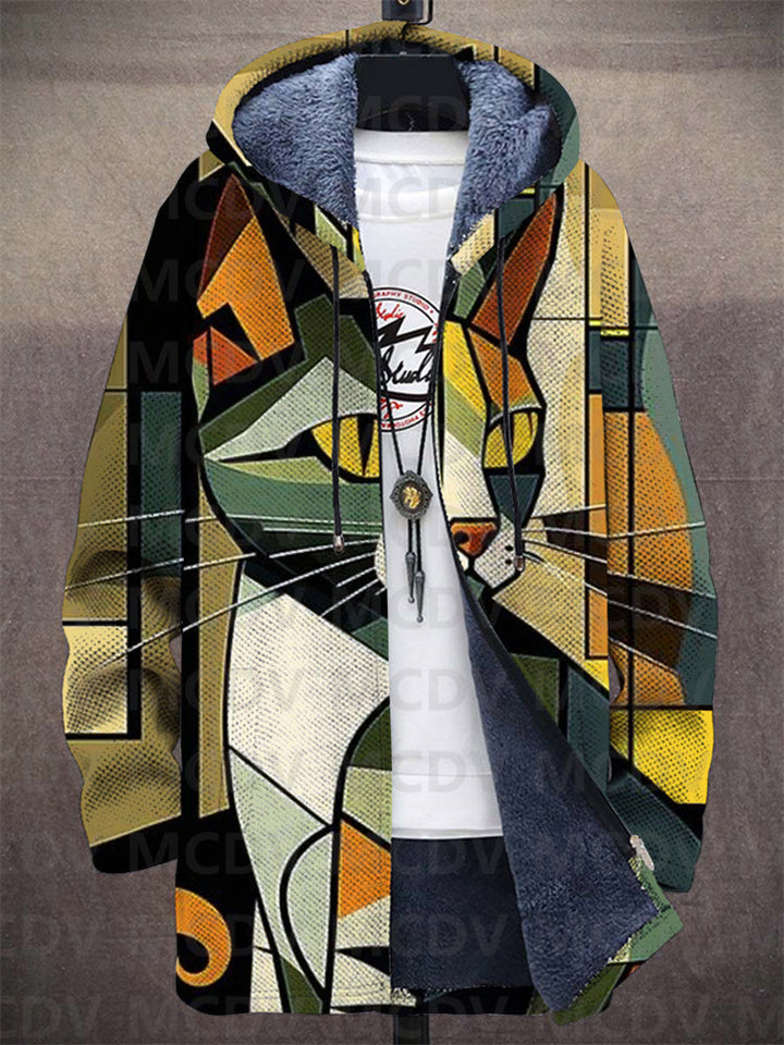 Lowanna - Luxurious cardigan with artistic inspiration