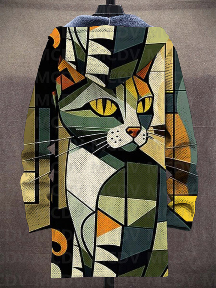 Lowanna - Luxurious cardigan with artistic inspiration