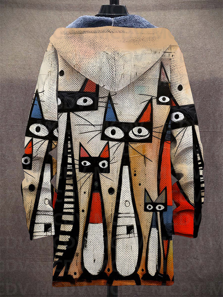 Lowanna - Luxurious cardigan with artistic inspiration
