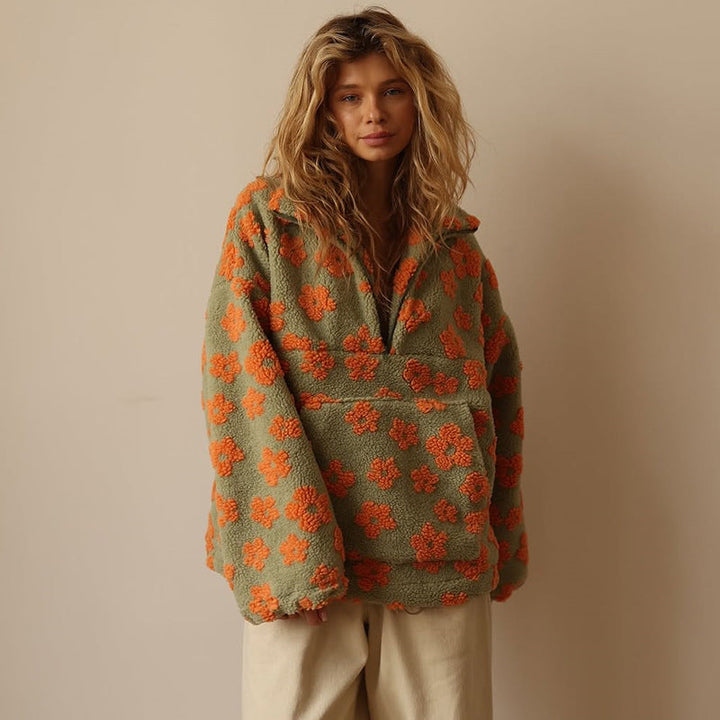 Suzan | Sweater with Floral Print