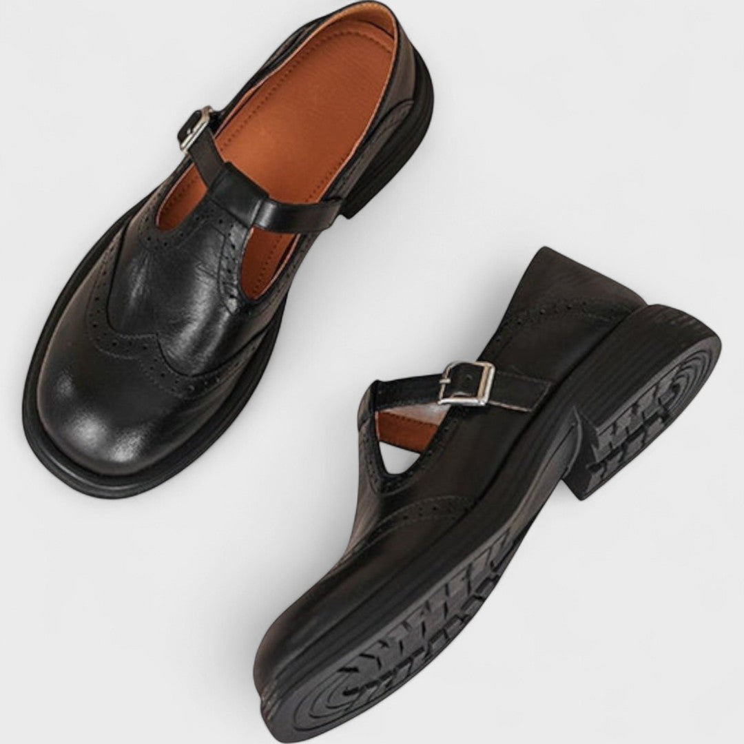 Elisa - Elegance and Comfort Talon in Leather
